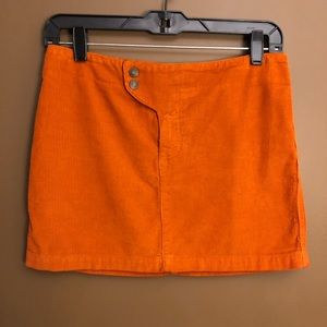 Corduroy Mini Skirt
